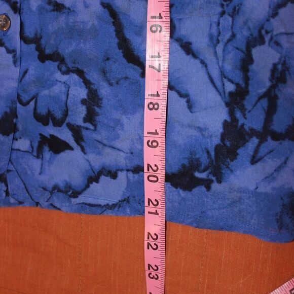 NEW Halogen blue  Long Sleeve Blouse Women Small - Picture 10 of 12